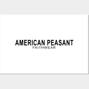 American Peasant Faithwear Posters and Art